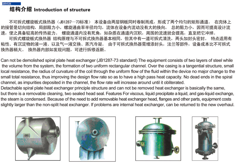 螺旋板式换热器(图1)